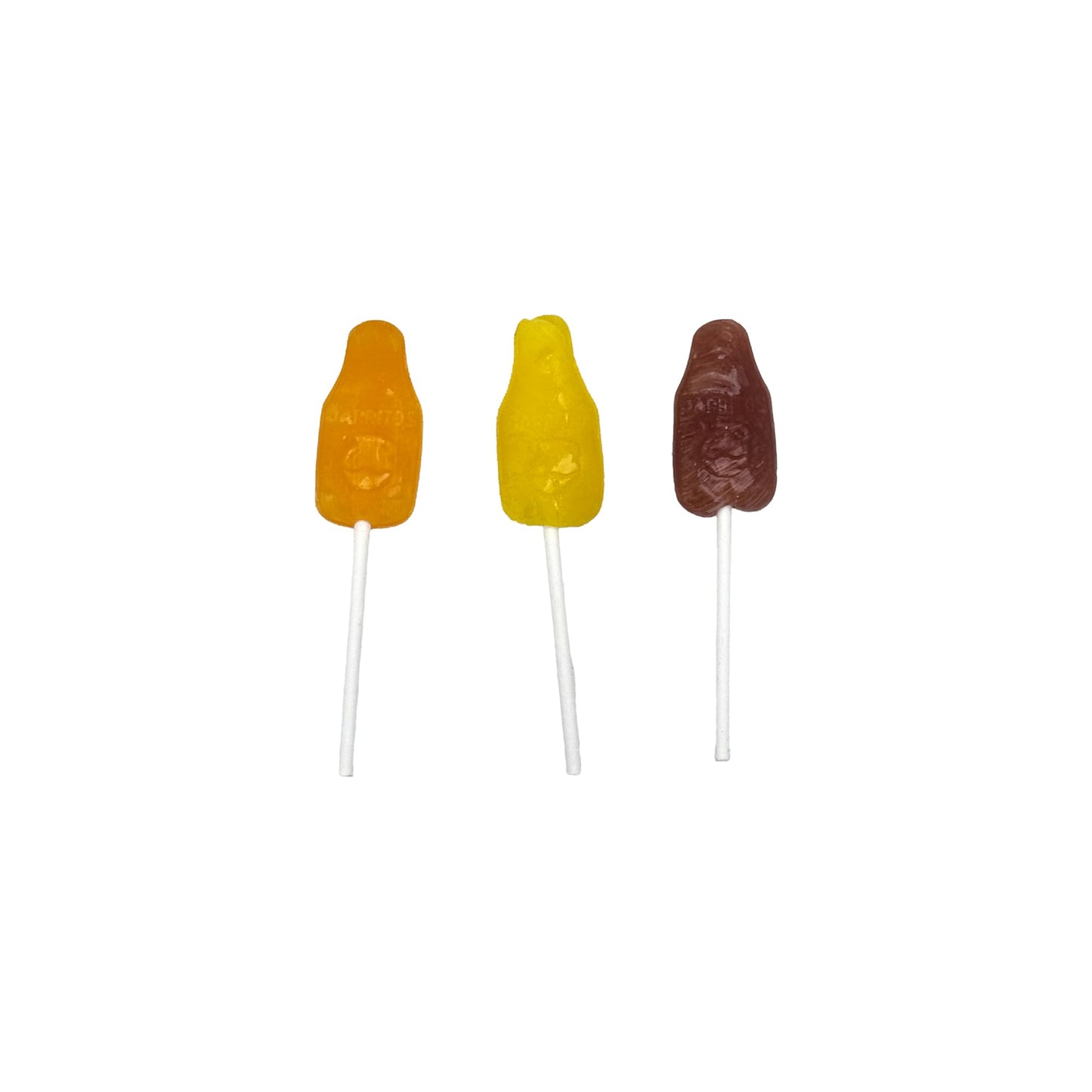 Jarritos Pops - Spicy or Sweet Assorted Pack Naturally Flavored Lollipop Candy, Mexican Candies, Dulces Mexicanos, Snack, Treat,