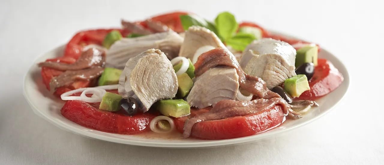 Ortiz Ventresca White Tuna Belly In Oil, 3.95 Oz (Pack Of 10) | Superior Canned Tuna In Olive Oil | Ortiz Albacore Tuna In Olive