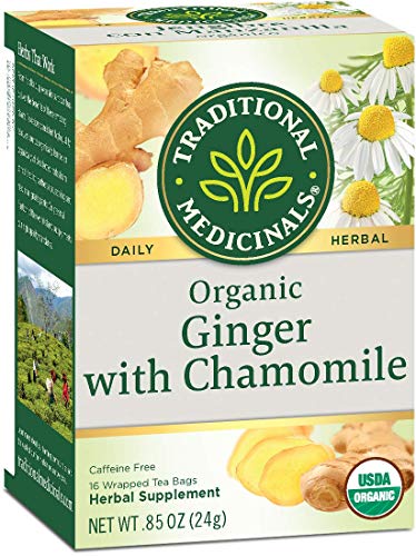TRADITIONAL MEDICINALS TEA,OG1,GINGER W/ CHAMOML, 16 BAG