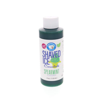 Hypothermias Shaved Ice and Snow Cone Syrup Unsweetened Flavor Concentrate - 4 Fl Oz - Makes 1 Gallon of Ready to Use Syrup - Sp