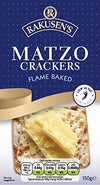 Rakusens Matzo Crackers 150g (Pack of 4)