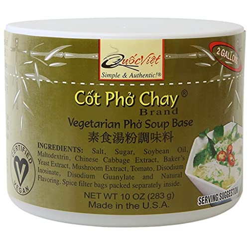 Quoc Viet Foods Vegetarian "Pho" Soup Base 10Oz Cot Pho Chay Brand