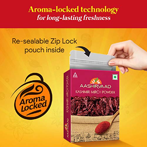 Aashirvaad Kashmiri Mirch Powder, 100G