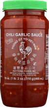 Huy Fong, Hot Chili Garlic Sauce, 18 Oz