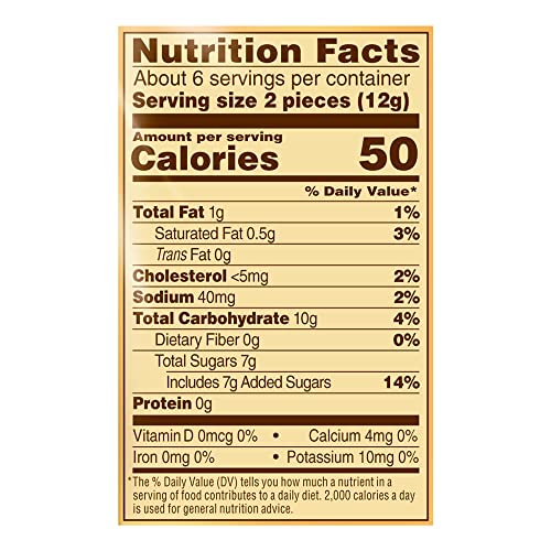 Werther'S Original Creamy Caramel Filled Candy, 2.65 Oz Bags (Pack Of 12)