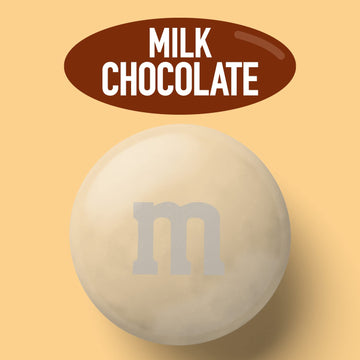 M&M’S Cream Milk Chocolate Candy, 5Lbs Of M&M'S In Resealable Pack For Candy Bars, Wedding Receptions, Graduations, Engagement Parties, Dessert Tables & Diy Party Favors