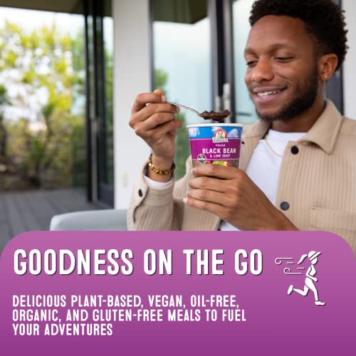 Dr. Mcdougall'S Black Bean And Lime Soup - Gluten Free And Vegan Ramen Noodles - Instant Ramen Noodle Cups - Vegetarian Ramen Soup - Instant Noodles - 3.4 Ounce Cups - Pack Of 6