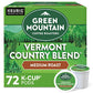 Green Mountain Coffee Roasters Vermont Country Blend Keurig Single-Serve K-Cup Pods, Medium Roast Coffee, 72 Count (6 Packs Of 12)
