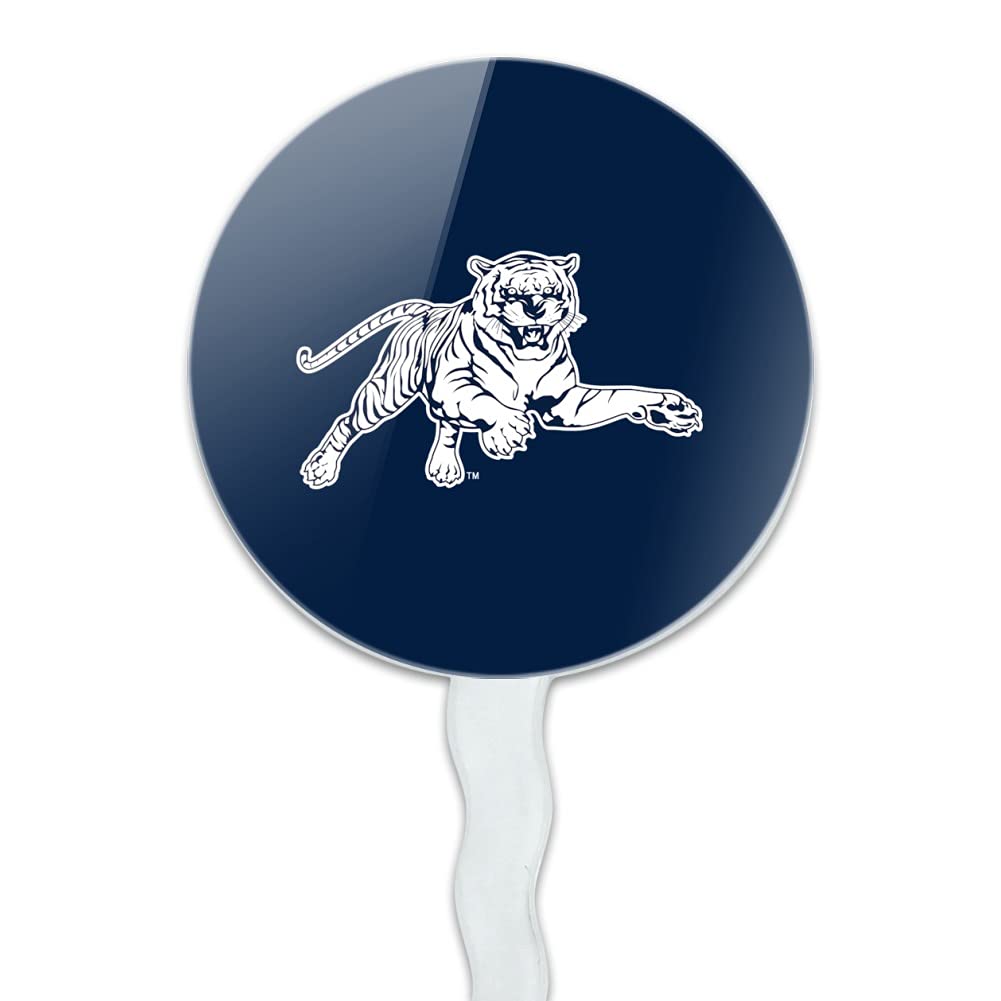 Jackson State University Primary Logo Cupcake Picks Toppers Decoration Set Of 6