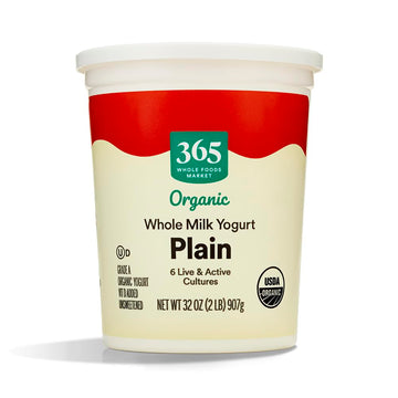 365 Everyday Value, Organic Plain Whole Milk Yogurt, 32 oz