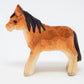 Selsela Horse Pony Cake Topper, Carved Wood, Brown, Bride & Groom, Kentucky Barn Wedding