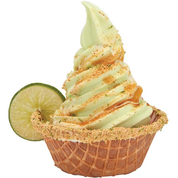 Soft Serve Mix, Lactose Free, Dairy Free, Vegan, Gluten Free, 4.4 Lb Bag By Magic Market (Lime)