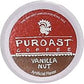 Puroast Coffee Single-Serve Pods, Bold Vanilla Nut Flavor, Compatible with Keurig 2.0, 72 Count, Brown