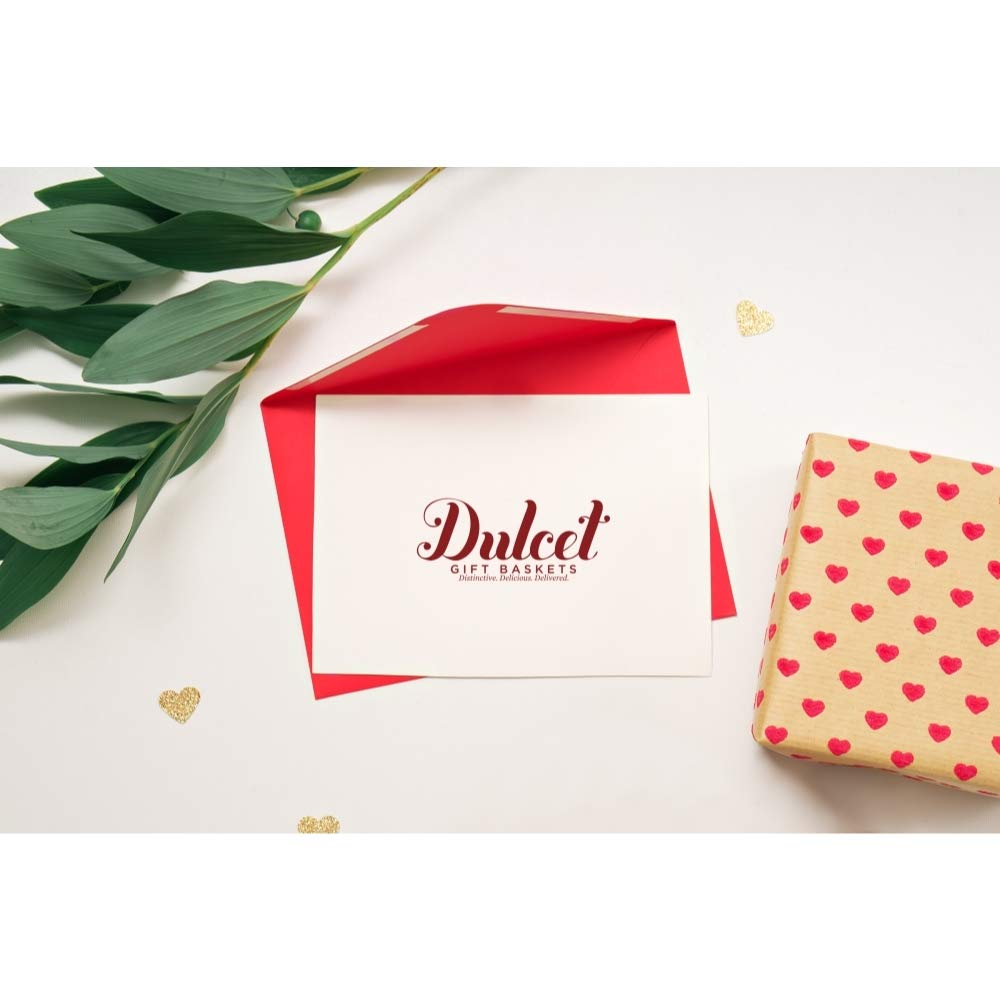 Dulcet Gift Baskets Thinking of You Gourmet Food Gift Basket - Ideal Gift for Men, Women, Mom, Dad, Friends, Office Workers