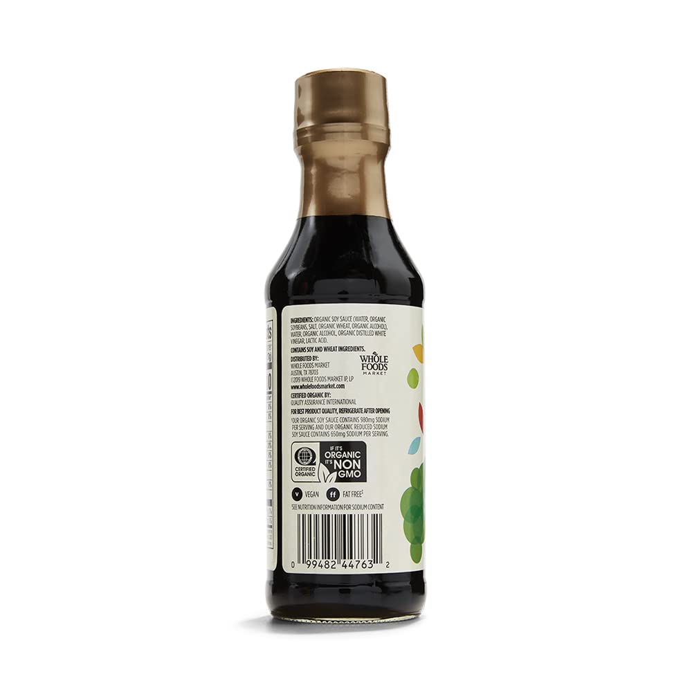 365 by Whole Foods Market Organic Shoyu Soy Sauce, Reduced Sodium, 10 Fl Oz