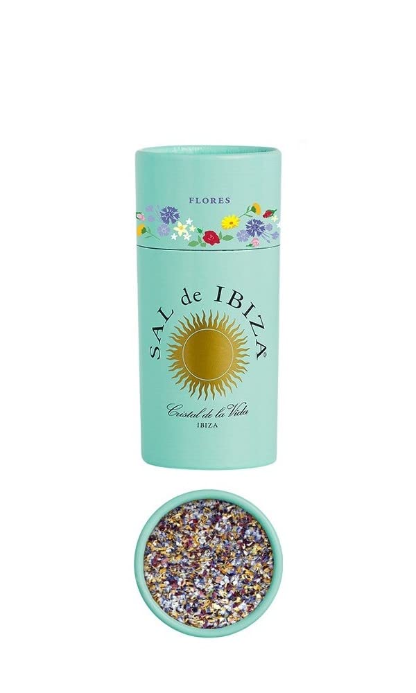 Sal de Ibiza Granito Salt Shaker, Flower Petals, 2.65 Ounce, Model 5813