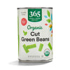 365 by Whole Foods Market, Organic Green Beans, No Salt Added, 14.5 Ounce
