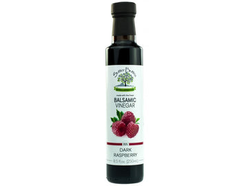 Sutter Buttes Balsamic Vinegar – Dark Raspberry Infused (250Ml Bottle), Artisan Italian Grape Must Reduction Balsamic Vinegar, Handcrafted Premium Thick And Sweet Golden Aged Vinegar
