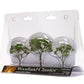 Woodland Scenics Tr3525 Gum Tree 2 1/2'' - 3 1/2'' (3)