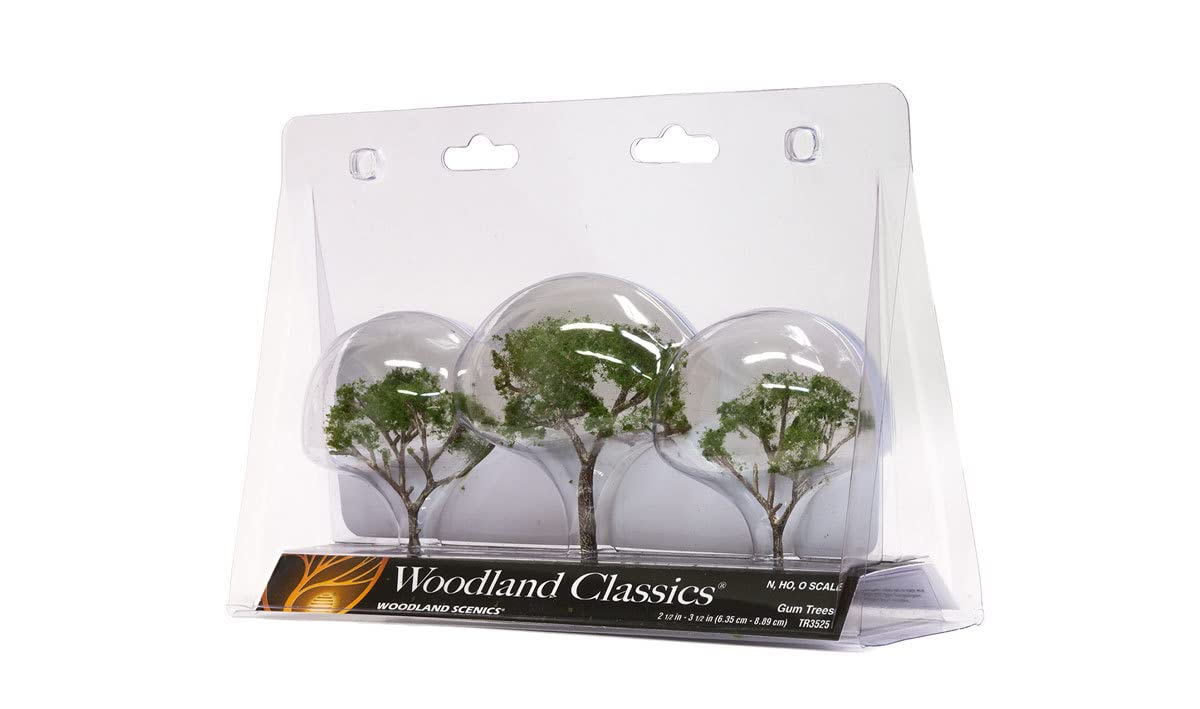 Woodland Scenics Tr3525 Gum Tree 2 1/2'' - 3 1/2'' (3)