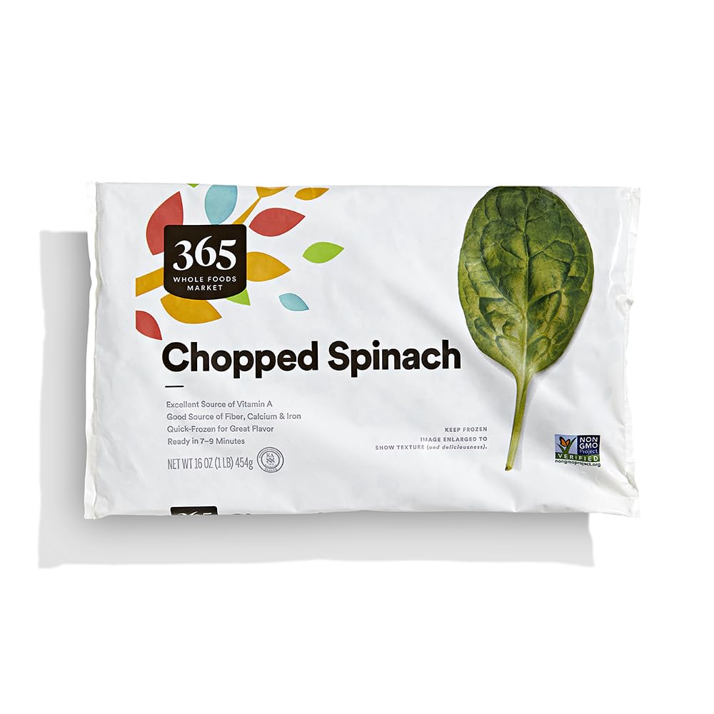 365 Everyday Value, Chopped Spinach, 16 oz, (Frozen)