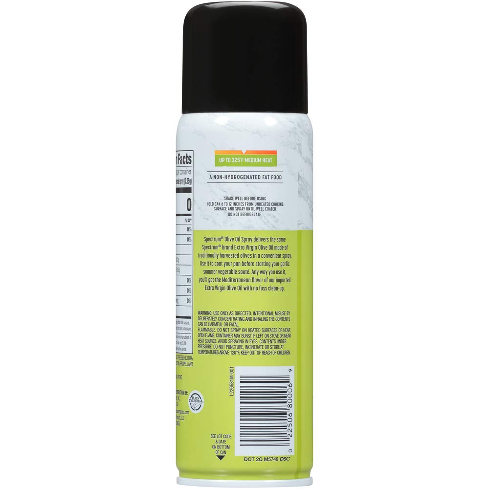 Spectrum Naturals Extra Virgin Olive Oil Spray (6X6 Oz)