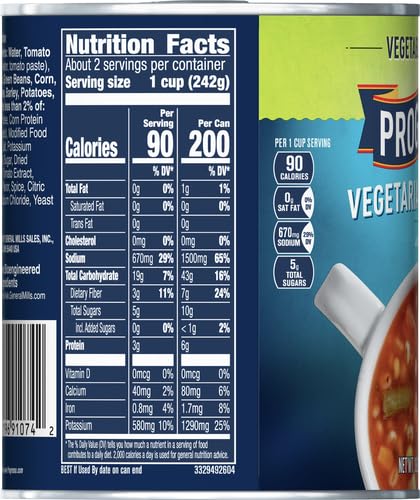 PROG VEGETARIAN VEG W/BARLEY 19OZ