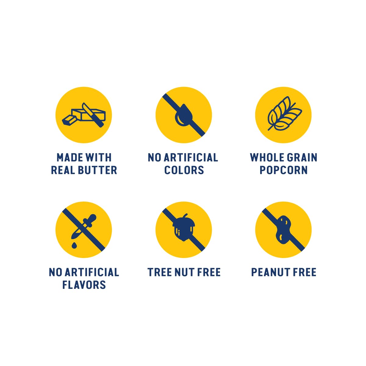 Skinnypop Popcorn Popcorn - Real Butter - Case of 12 - 4.4 oz(D0102HXXZRW.)