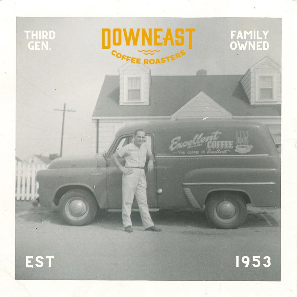 Downeast Coffee Roasters Ground Coffee - Morning Breakfast Blend, Light Roast, 100% Arabica, 12 oz Bag