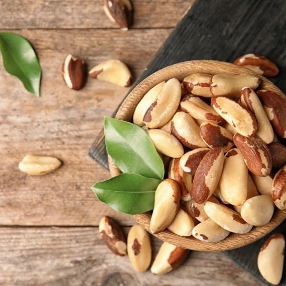 Raw Brazil Nuts 1 Pound (16 Oz) | Whole Natural Unsalted Brazilian Nuts | Healthy Protein Snack Whole Foods, Keto, Vegan Diet Friendly | Compare To Organic Brazil Nut | Kosher | Jaybees