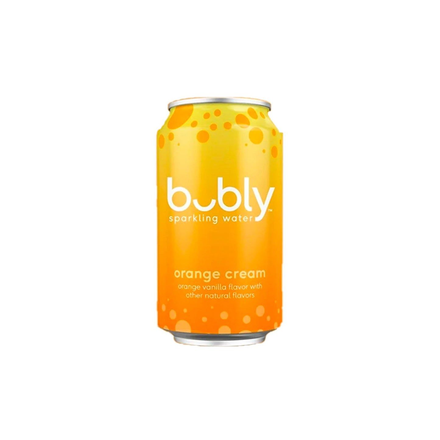 Bubly Orange Cream Flavored Sparkling Water 12 fl oz Aluminum Can 16 Pack