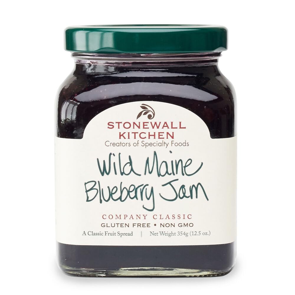 Stonewall Kitchen Winter 3 Piece Jam Tree Gift Set And Gift Box