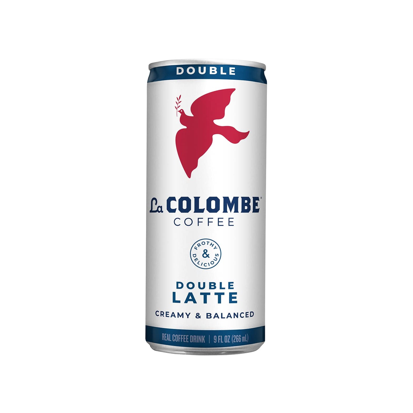 La Colombe Double Shot Draft Latte - 9 Fluid Ounce  16 Count - Cold-Pressed Espresso And Frothed Milk - Made With Real Ingredients - Grab And Go Coffee