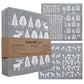 Swedish Dishcloths For Kitchen 10 Pack - Made In Sweden - Reusable And Replace Paper Towels, Sponges And Dish Rags - Eco Friendl