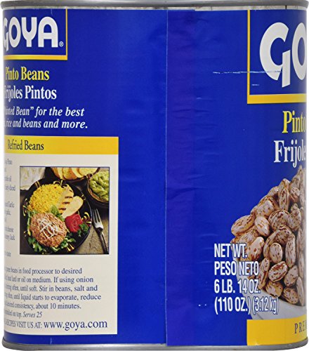 Goya Foods Pinto Beans, 110 Ounce (Pack Of 6)