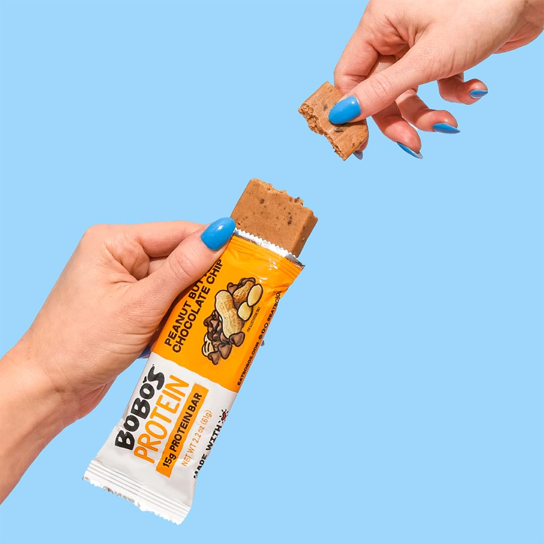 Bobo'S Chocolate Chip Peanut Butter Protein Bar 12 Pack
