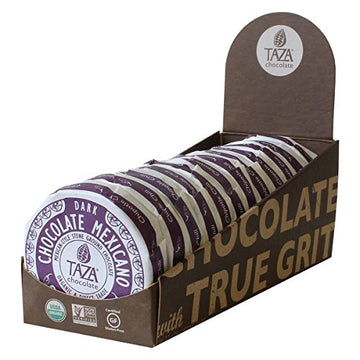 Taza Chocolate Organic Mexicano Disc 50% Dark Chocolate, Chipotle Chili, 27 Ounce (12 Count), Vegan