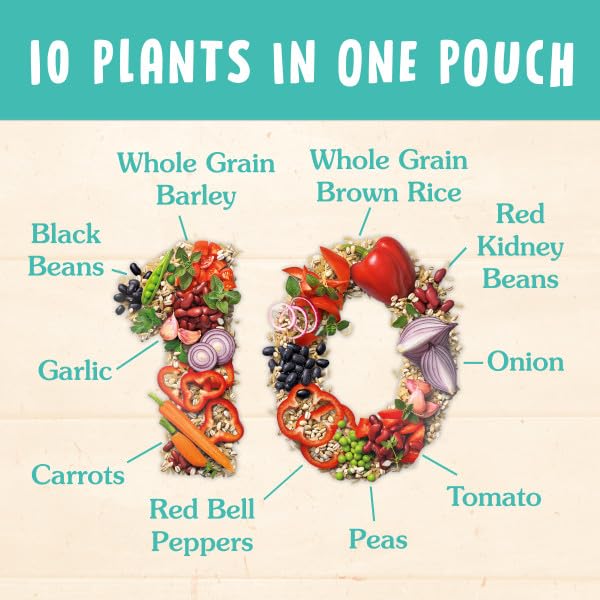 Ben'S Original 10 Medley Caribbean Style, Hearty Medley Of Grains, Vegetables, Legumes And Herbs, Side Dish, 8.5 Oz Pouch (Pack