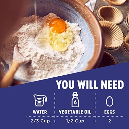 Krusteaz Wild Blueberry Muffin Mix, 17.1 OZ (Pack of 6)