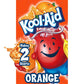 Kool-Aid Soft Drink Mix - Orange Unsweetened, Caffeine Free, 0.15 oz/envelope, Pack of 15