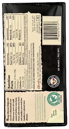 Chocolove Strong Dark Chocolate, 3.2 Oz