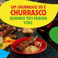 Yoki - Seasoned Cassava Flour - 14 Oz - Farofa De Mandioca Pronta Temperada 400 Grams