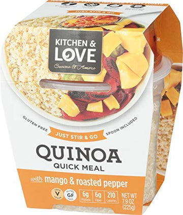 cucina & Amore Quinoa MEal Mango & Jalapeno 7.9 Oz (Pack of 6)