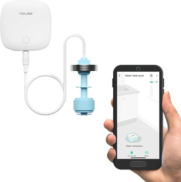 Yolink Lora Smart Water Level Monitoring Sensor, Wireless Battery-Powered Float Switch Alarm, Sump Pump Alarm, Ac Condensate Ove