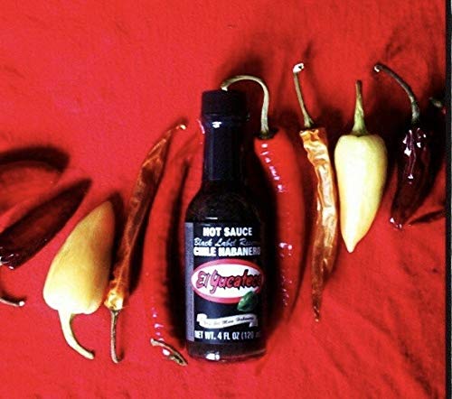 El Yucateco Hot Sauce 2 Liter/Half Gallon (67.63 Fl. Oz.)(Black Label Habanero Sauce)