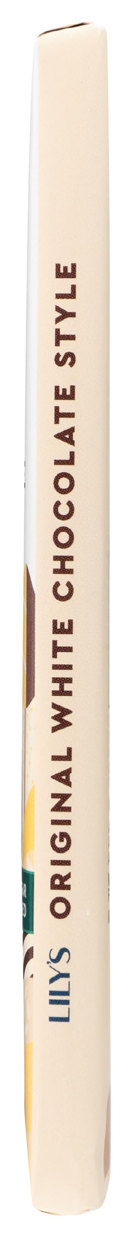 Lilys Sweets Original White Chocolate Style Bar 2.8 Ounce