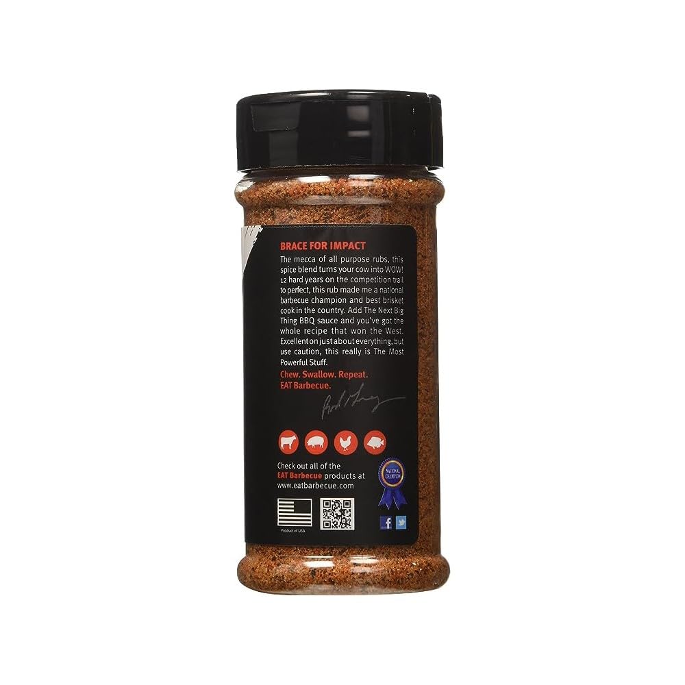 Eat Barbecue The Most Powerful Stuff Purposeful Rub 7.1 Ounce