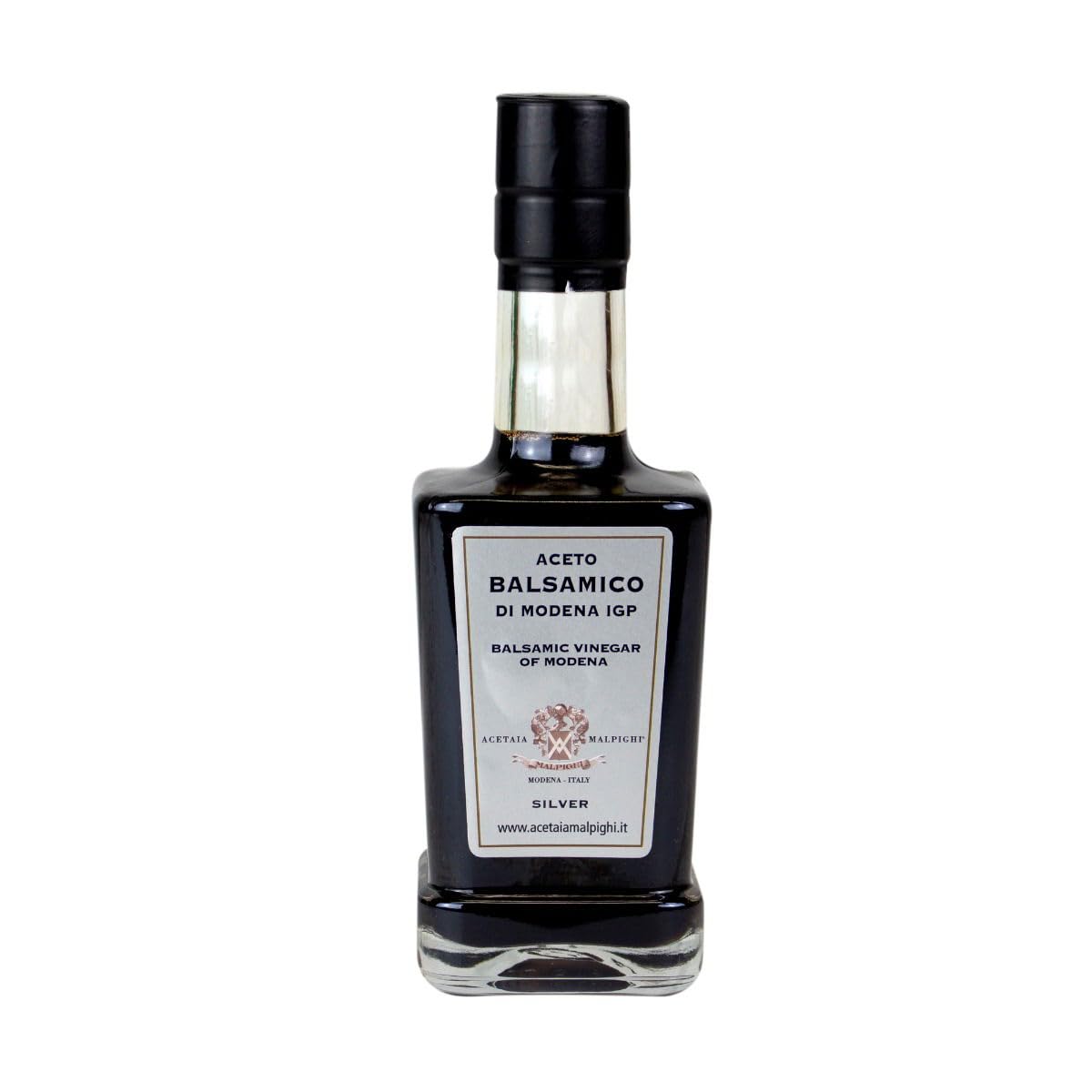 Acetaia Malpighi Balsamic Vinegar of Modena P.G.I. Silver Selection 250 ml 8.45 fl oz