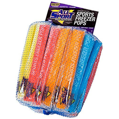 All Sport Hydration Freezer Pops, 36 CT (Variety Pack)36