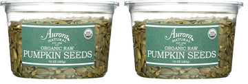 Aurora Products, Pumpkin Seeds Raw Organic, 10 Ounce (Pack Of 2)